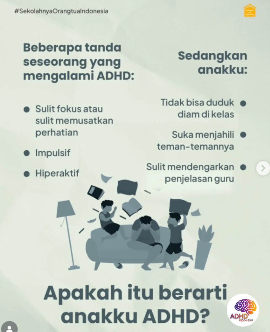 Ciri dan Gejala ADHD pada Anak Usia Dini di Kabupaten Lima Puluh Kota