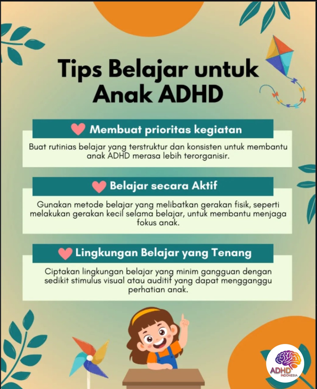 Strategi Belajar yang Cocok untuk Anak ADHD di Kabupaten Lima Puluh Kota